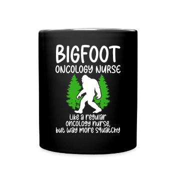 Bigfoot Party fournit une infirmière Bigfoot - Mug uni - noir - Devant