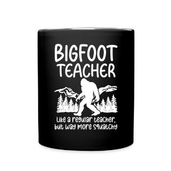 Bigfoot Party fournit des enseignants de Bigfoot - Mug uni - noir - Devant