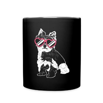 Yorkshire Terrier Yorkie Dog Cadeau - Mug uni - noir - Devant