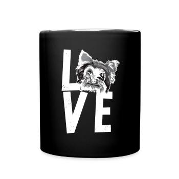 Yorkshire Terrier Yorkie Dog Cadeau - Mug uni - noir - Devant