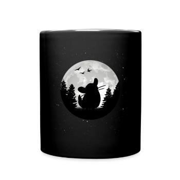 Chinchilla Moon Woolly Mouse - Full Colour Mug - black - Front