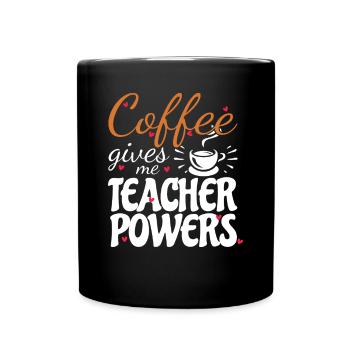 Primary School Teacher Kindergarten Educator - Full Colour Mug - black - Front