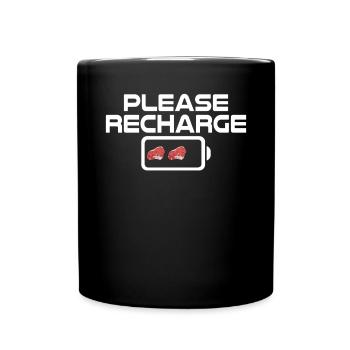 BBQ Grill Beef Meat Lovers Gifts - Full Colour Mug - black - Front