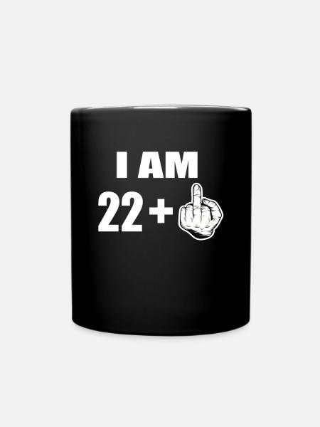 23e anniversaire - Mug uni - noir