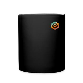 Mechanical Engineer Gear Engineer Retro Engineeri - Tasse einfarbig - Schwarz - Vorne