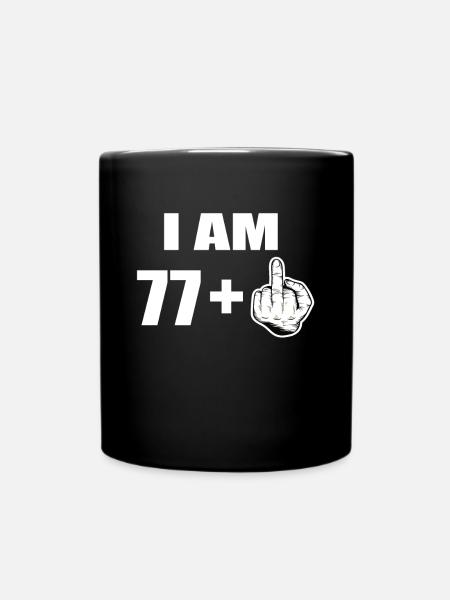 78e anniversaire - Mug uni - noir