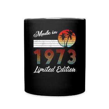 50e anniversaire Made in 1973 Edition Limitée - Mug uni - noir - Devant