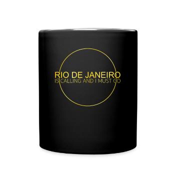 Citation de Rio de Janeiro - Mug uni - noir - Devant