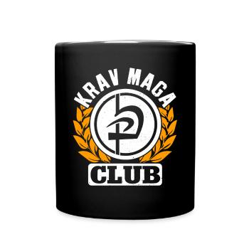 Krav Maga Apparel Israeli Self - Tasse einfarbig - Schwarz - Vorne