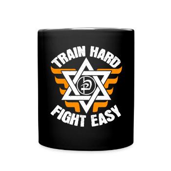 Krav Maga Apparel Israeli Self - Tasse einfarbig - Schwarz - Vorne
