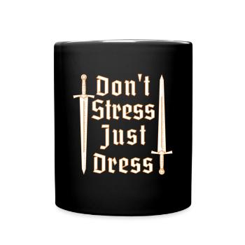Middle Ages Festival Renaissance Knights Castle Castle - Full Colour Mug - black - Front
