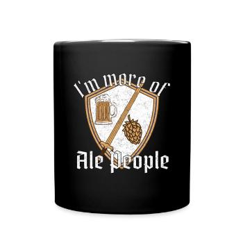 Medieval Festival Middle Ages Knight Festival Castle - Full Colour Mug - black - Front