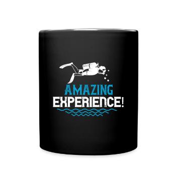 Amazing experience! - Full Colour Mug - black - Front