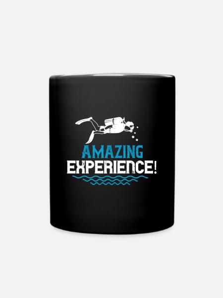 Tolle Erfahrung! - Tasse einfarbig - Schwarz