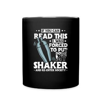 Si vous pouvez lire ceci, j’ai été forcé de déposer - Mug uni - noir - Devant