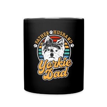 Yorkshire Terrier Yorkie Dog Cadeau - Mug uni - noir - Devant