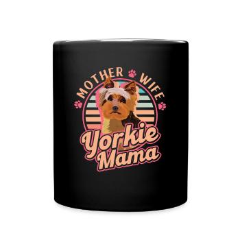Yorkshire Terrier Yorkie Dog Cadeau - Mug uni - noir - Devant