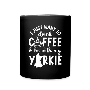 Yorkshire Terrier Yorkie Dog Cadeau - Mug uni - noir - Devant