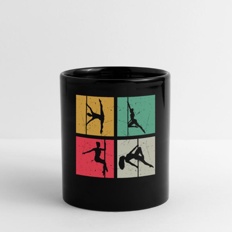 Pole Dance Silhouette - Pole Dancer Pole Dancing Mug uni