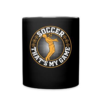 Soccer That’s My Game - Jouer au soccer Player - Mug uni - noir - Devant