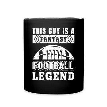 Fantasy Football - Mug uni - noir - Devant