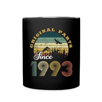 30th anniversary of Original Parts since 1993 - Full Colour Mug - black - Front