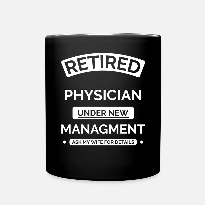 Médecin à la retraite - Mug uni - noir