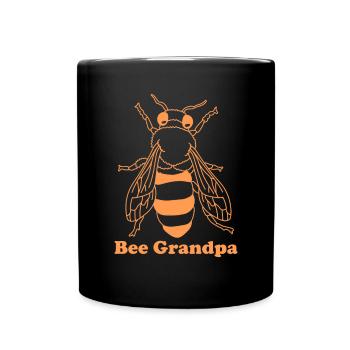 Beekeeper Beekeeper Bees Grandpa Gift - Full Colour Mug - black - Front