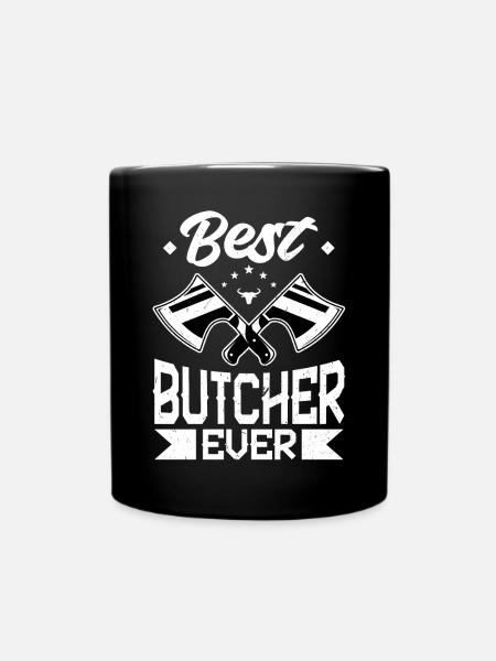 Best Butcher Ever - Tasse einfarbig - Schwarz
