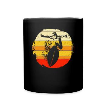 Skimboard Surfing Skimborden Skimbording Cadeau - Mug uni - noir - Devant