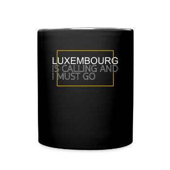 Décision luxembourgeoise - Mug uni - noir - Devant