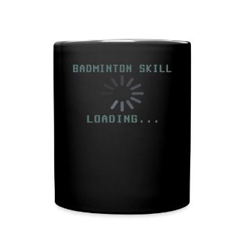 Badminton Idée cadeau Sport Design - Mug uni - noir - Devant