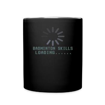 Badminton Idée cadeau Sport Design - Mug uni - noir - Devant