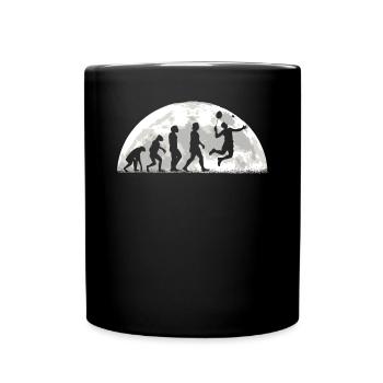 Badminton Idée cadeau Sport Design - Mug uni - noir - Devant