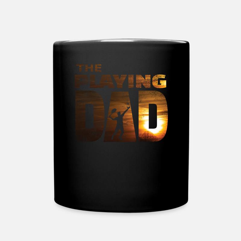 Badminton Geschenkidee Sport Design - Tasse einfarbig - Schwarz