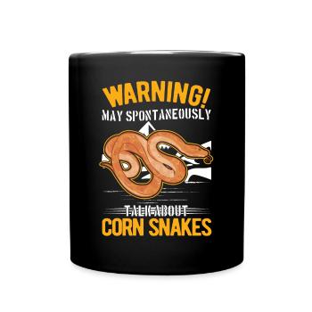 Avertissement Corn Snake Gift Corn Snake - Mug uni - noir - Devant