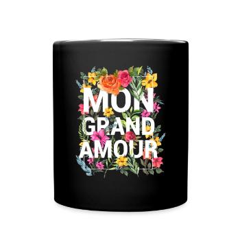 Amour Pour Toujours Saint Valentin - Mug uni - noir - Devant