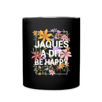 Expression Francaise Drole Pour Femme - Mug uni - noir - Devant