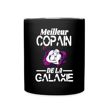 Meilleur Copain De La Galaxie Saint - Mug uni - noir - Devant