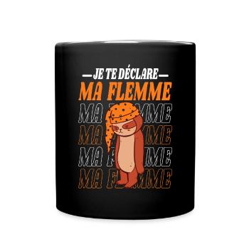 Idee Pour Copain Ou Copine Humour Couple - Mug uni - noir - Devant