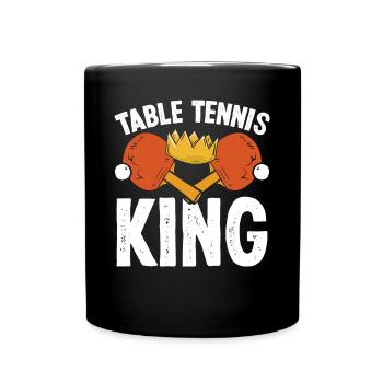 Table tennis king - Full Colour Mug - black - Front
