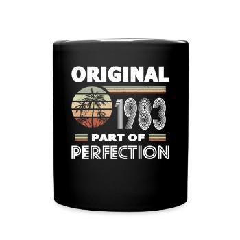40e anniversaire Original 1983 Part of Perfection - Mug uni - noir - Devant