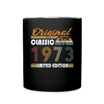50th birthday Original Classic 1973 - Full Colour Mug - black - Front