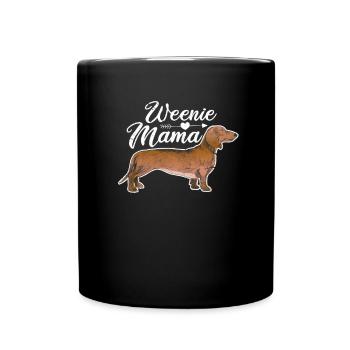 Dachshund Mom Dog Dog Dachshund Dachshund Gift - Full Colour Mug - black - Front