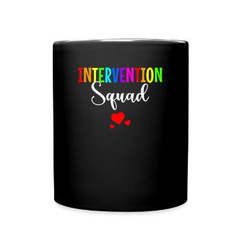 Intervention Squad, Intervention specialist - Tasse einfarbig - Schwarz - Vorne