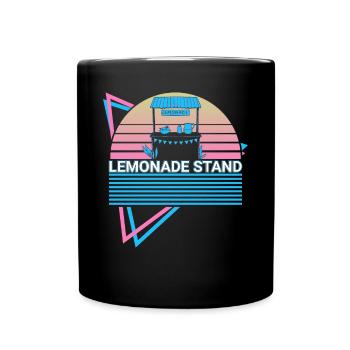 Stand de limonade rétro - Mug uni - noir - Devant