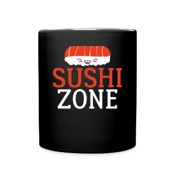 Cadeau pour les amateurs de sushis de cuisine japonaise - Mug uni - noir - Devant