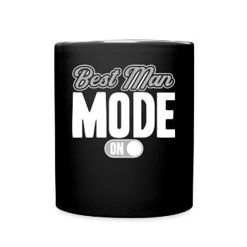 Best Man Fashion On - Full Colour Mug - black - Front