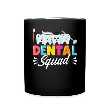 Dental Squad - Full Colour Mug - black - Front