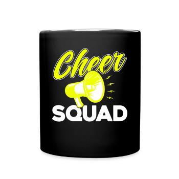 Cheer Squad - Tasse einfarbig - Schwarz - Vorne